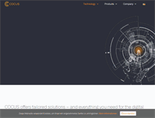 Tablet Screenshot of cocus.de