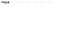 Tablet Screenshot of cocus.es