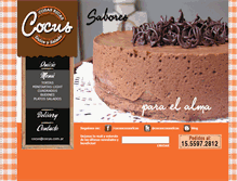 Tablet Screenshot of cocus.com.ar